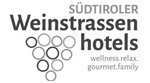 Logo hotel Südtirolesi della Strada del Vino con benessere e cucina gourmet